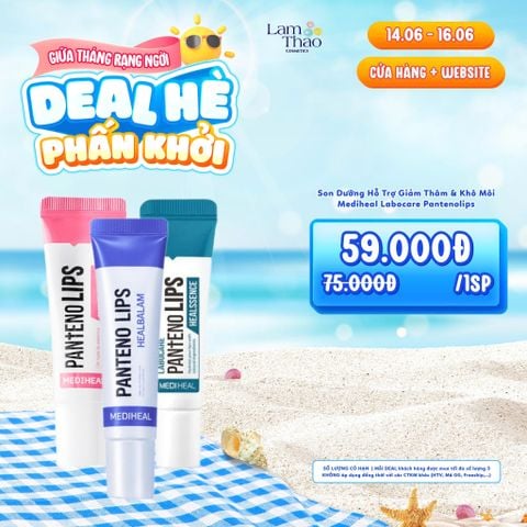  [DEAL SỐC 14.06 - 16.06] Son Dưỡng Hỗ Trợ Giảm Thâm & Khô Môi Mediheal Labocare Pantenolips 