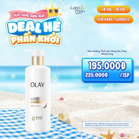  [DEAL SỐC 14.06 - 16.06] Sữa Dưỡng Thể Làm Sáng Da Olay Whitening 