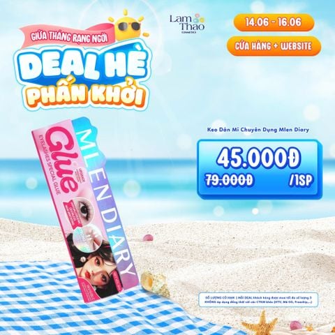  [DEAL SỐC 14.06 - 16.06] Keo Dán Mi Chuyên Dụng Mlen Diary 