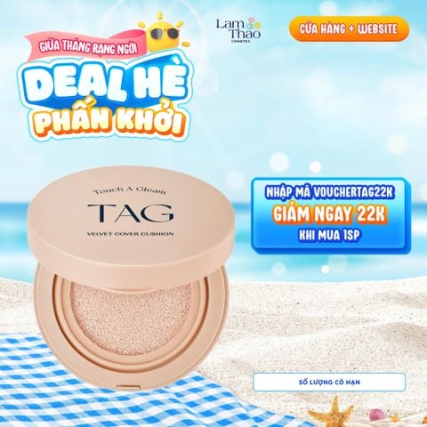  Phấn Nước Mịn Lì Chống Nắng TAG Velvet Cover Cushion SPF 50+ PA+++ 