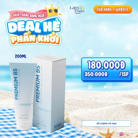  Kem Dưỡng Trắng Da Body B5 Jary Premium B5 Whitening Body Lotion 