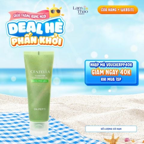 Gel Tẩy Tế Bào Chết Dr.Pepti Centella Turnover Soft Peeling 