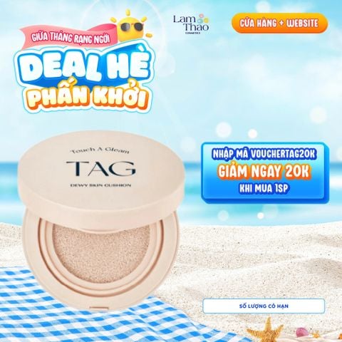  Phấn Nước Căng Bóng Chống Nắng TAG Dewy Skin Cushion SPF50+ PA+++ 