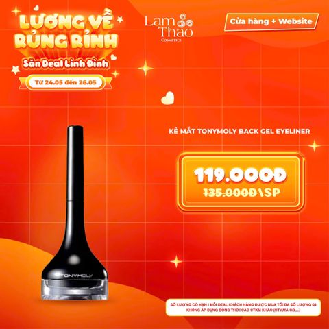  [DEAL SỐC 24.05 - 26.05] Kẻ Mắt Tonymoly Back Gel Eyeliner Long Brush 