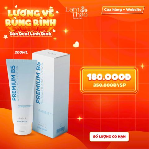  Kem Dưỡng Trắng Da Body B5 Jary Premium B5 Whitening Body Lotion 