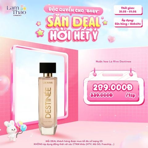  [DEAL SỐC 31.05 - 01.06] Nước hoa La Rive Destinee 