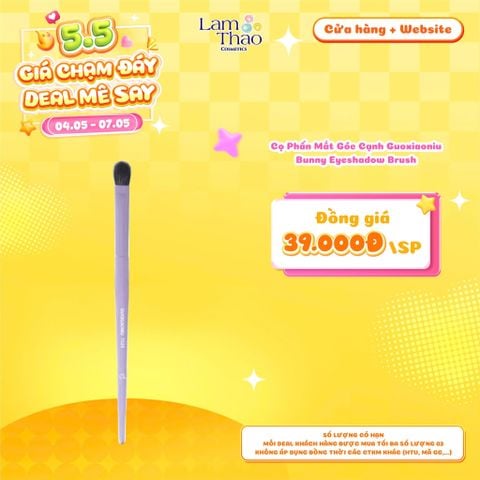  [DEAL SỐC 04.05 - 07.05] Cọ Phấn Mắt Góc Cạnh Guoxiaoniu Bunny Eyeshadow Brush 