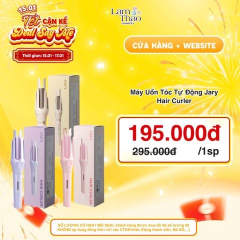 [DEAL SỐC 15.01 - 17.01] Máy Uốn Tóc Tự Động Jary Hair Curler 