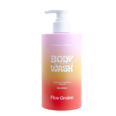  Sữa Tắm Dưỡng Sáng Da Hương Nước Hoa Five Grains Niacinamide Body Wash (Premium Edition) 