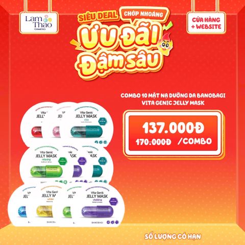  Mặt Nạ Dưỡng Da Banobagi Vita Genic Jelly Mask 