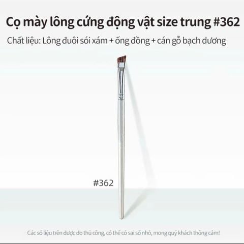  Cọ Kẻ Mày Cỡ Trung Guoxiaoniu Rose Gold 
