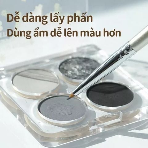  Cọ Kẻ Mắt Góc Đa Chức Năng Rose Gold Guoxiaoniu Eyeliner Brush 