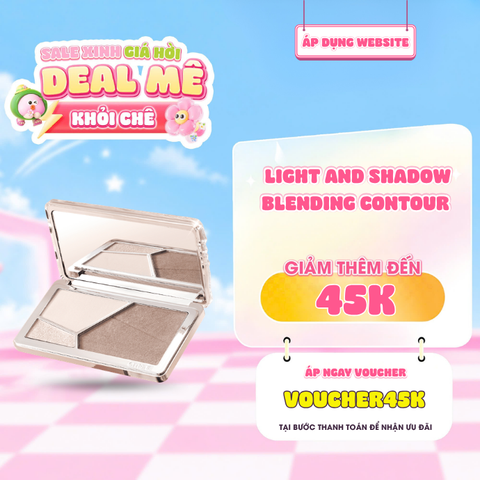  Phấn Tạo Khối Citrine Light And Shadow Blending Contour Palette 