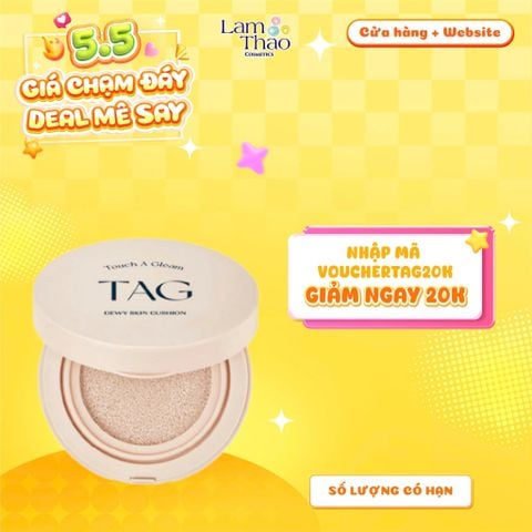  Phấn Nước Căng Bóng Chống Nắng TAG Dewy Skin Cushion SPF50+ PA+++ 