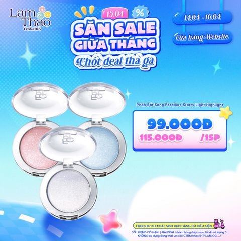  [DEAL SỐC 14.04 - 16.04] Phấn Bắt Sáng Focallure Starry Light Highlight 