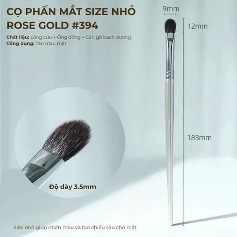  Cọ Phấn Mắt Nhỏ Rose Gold Guoxiaoniu Eyeshadow Brush 