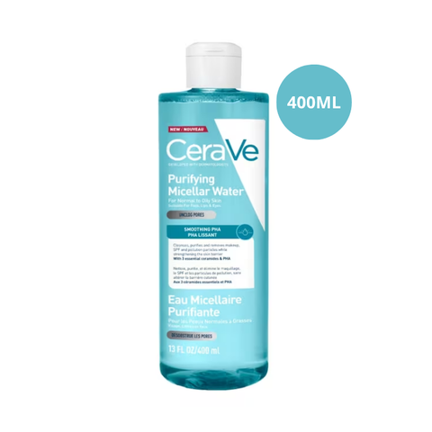  [DUY NHẤT Q7 & TP: HĐ CERAVE TỪ 1TR TẶNG BÌNH NƯỚC MAYBELLINE + TÚI GARNIER + TÚI CERAVE + 04 SRM CERAVE 30ML + SỮA DƯỠNG 30ML + BTT 120 MIẾNG] [KHÔNG ÁP DỤNG HTV] Nước Tẩy Trang Cho Da Dầu Cerave Developed With Dermatologists Purifying Micelllar Water 