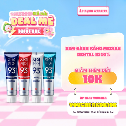  Kem Đánh Răng Median Dental IQ 93% 
