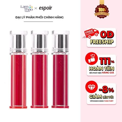  Son Tint Căng Bóng Espoir Couture Lip Tint Glaze 2025 