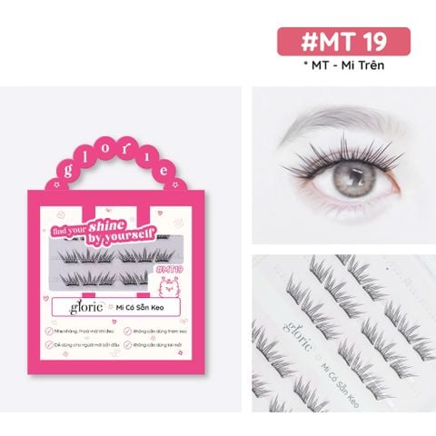  Lông Mi Cụm Sẵn Keo Glorie 