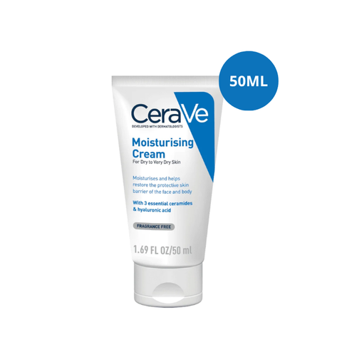  [DUY NHẤT Q7 & TÂN PHÚ: HĐ CERAVE TỪ 1TR TẶNG BÌNH NƯỚC MAYBELLINE + TÚI GARNIER + TÚI CERAVE + 04 SRM CERAVE 30ML + SỮA DƯỠNG 30ML + BTT 120 MIẾNG] [KHÔNG ÁP DỤNG HTV] Kem Dưỡng Cho Da Khô Cerave Developed With Dermatologists Moisturising Cream 
