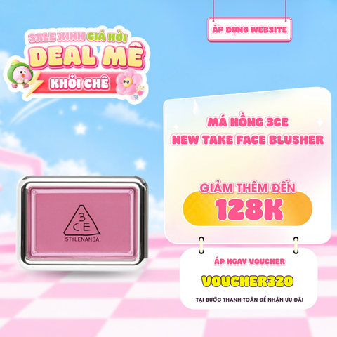  Phấn Má Hồng 3CE New Take Face Blusher 
