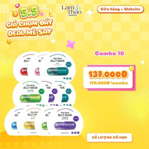  Mặt Nạ Dưỡng Da Banobagi Vita Genic Jelly Mask 