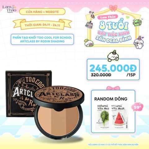  [DEAL SỐC 4.11 - 24.11 TẶNG 02 MASK TOO COOL FOR SCHOOL] Phấn Tạo Khối Too Cool For School Artclass By Rodin Shading 