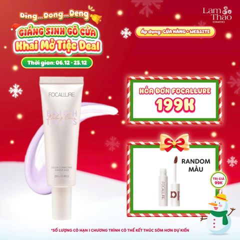  [DEAL SỐC 6.12 - 25.12 MUA HOÁ ĐƠN FOCALLURE 199K TẶNG 01 SON TRUE MATTE LIQUID LIPSTICK] Kem Lót Focallure Color Correcting Makeup Base 