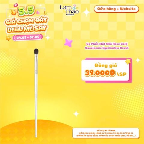  [DEAL SỐC 04.05 - 07.05] Cọ Phấn Mắt Nhỏ Rose Gold Guoxiaoniu Eyeshadow Brush 