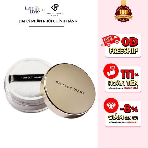  [DEAL CỬA HÀNG 24/7 - 27/7 GIÁ SỐC]  Phấn Phủ Perfect Diary Weightless Soft Velvet Blurring Loose Powder 