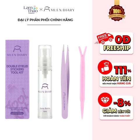  Bộ Dụng Cụ Kích Mi Mlen Diary Double Eyelid Stickers Tool Kit 