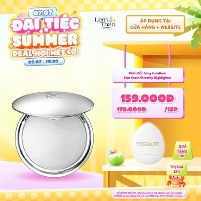  [DEAL SỐC 07.07 - 10.07 TẶNG MÚT NGÓN TAY FOCALLURE] Phấn Bắt Sáng Focallure Star Crash Stretchy Highlighter 
