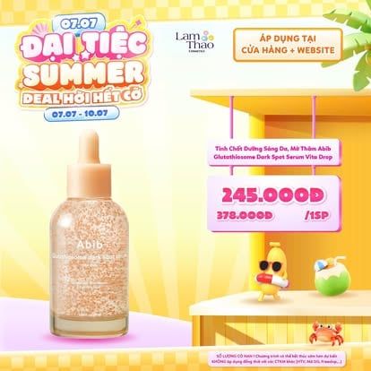  [DEAL SỐC 07.07 - 10.07] Tinh Chất Dưỡng Sáng Da, Mờ Thâm Abib Glutathiosome Dark Spot Serum Vita Drop 