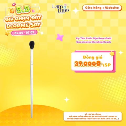  [DEAL SỐC 04.05 - 07.05] Cọ Tán Phấn Mịn Rose Gold Guoxiaoniu Blending Brush 
