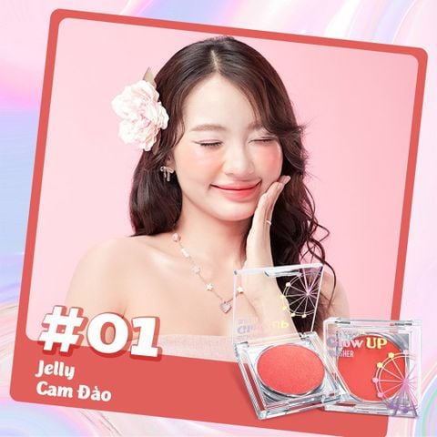  Má Hồng Kem Silkygirl Glow Up Blusher 