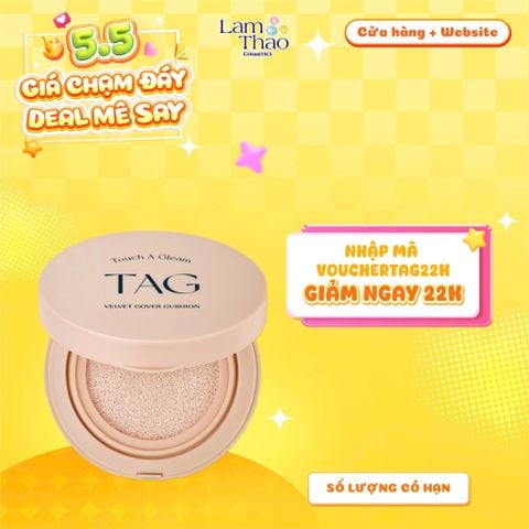  Phấn Nước Mịn Lì Chống Nắng TAG Velvet Cover Cushion SPF 50+ PA+++ 