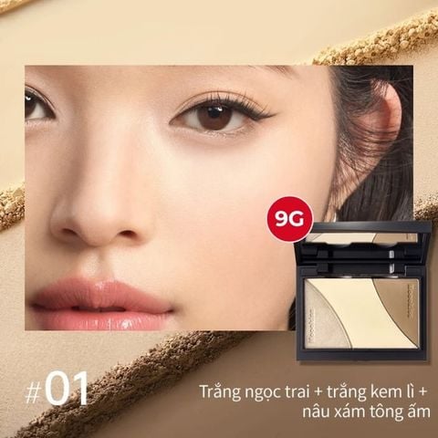  Bảng Tạo Khối Và Bắt Sáng 3 Màu Mooekiss 