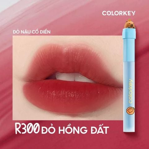  Son Kem Lì Colorkey Airy Lip Gloss Dewy Mist Series 