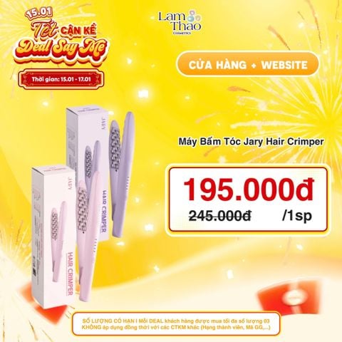  [DEAL SỐC 15.01 - 17.01] Máy Bấm Tóc Jary Hair Crimper 