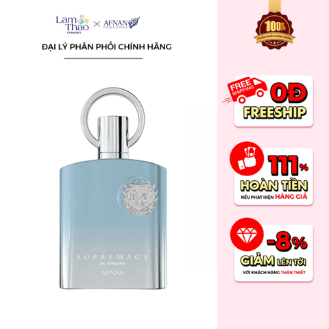  Nước Hoa Nam Afnan Supremacy In Heaven Eau De Perfum 