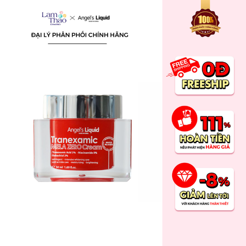  Kem Dưỡng Giảm Thâm Nám Chuyên Biệt Angel's Liquid Tranexamic Mela Zero Cream 