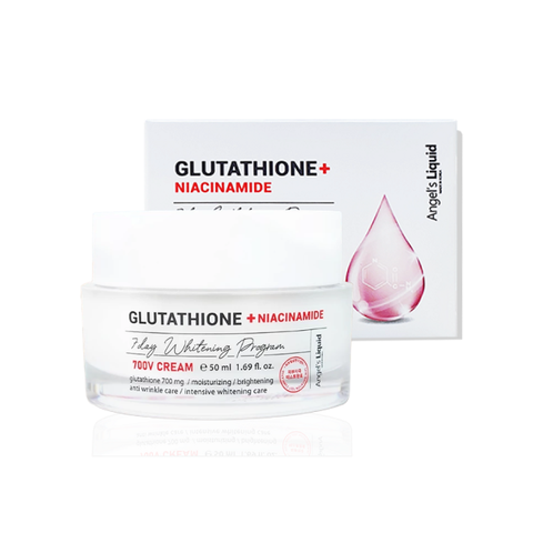  Kem Dưỡng Trắng & Se Khít Lỗ Chân Lông Angel's Liquid Glutathione + Niacinamide Whitening Cream 