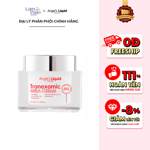 Kem Dưỡng Mờ Nám Chuyên Sâu Cho Da Nhạy Cảm Angel's Liquid Tranexamic Mela Cream 
