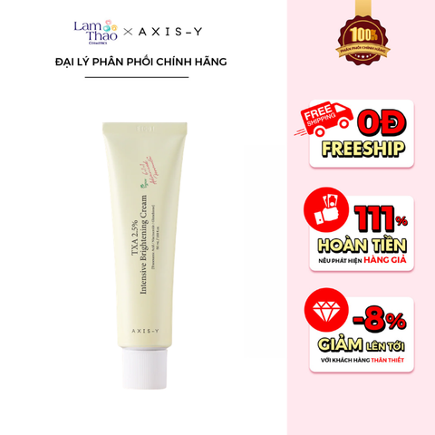  Kem Dưỡng Sáng Da Chuyên Sâu AXIS-Y TXA 2.5% Intensive Brightening Cream 