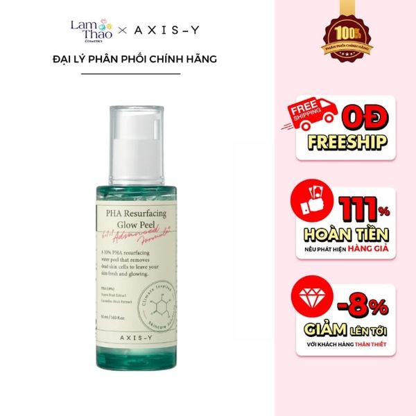 Gel Tẩy Tế Bào Chết Axis-Y PHA Resufacing Glow Peel