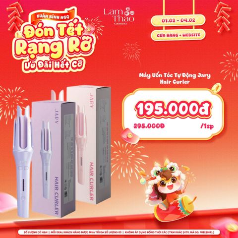  [DEAL SỐC 01.02 - 04.02] Máy Uốn Tóc Tự Động Jary Hair Curler 