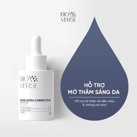  Tinh Chất Sáng Da Mờ Thâm Bioverse B320 Ultra Corrective Booster 