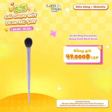  [DEAL SỐC 04.05 - 07.05] Cọ Má Hồng Guoxiaoniu Bunny Small Blush Brush 