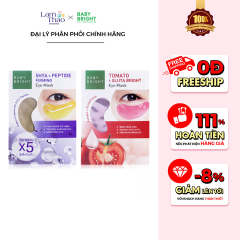  Mặt Nạ Mắt Baby Bright Eye Mask 